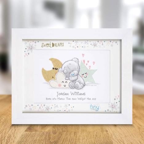 Personalised Tiny Tatty Teddy Sweet Dreams A4 Framed Print Extra Image 1